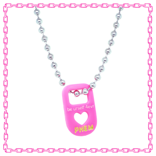 valentine's day jumbo heart necklace