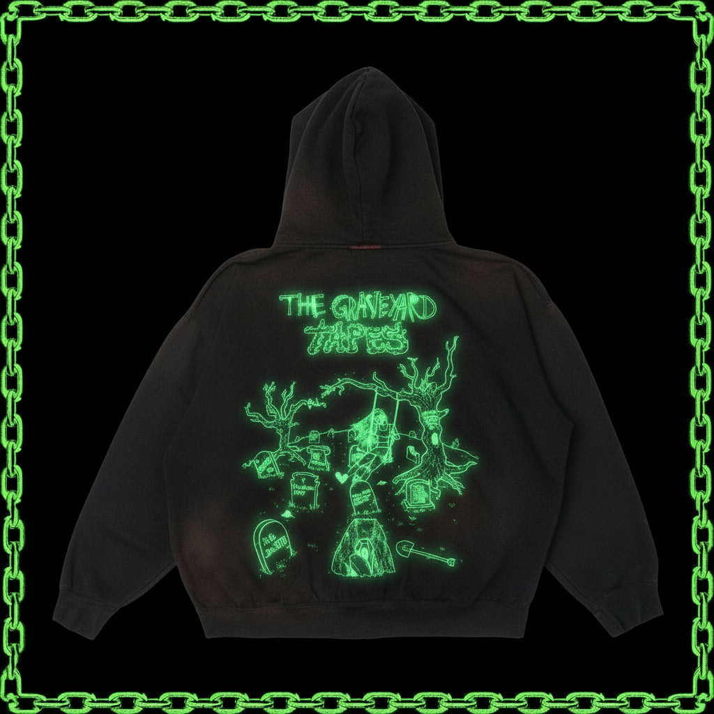 the graveyard zip up